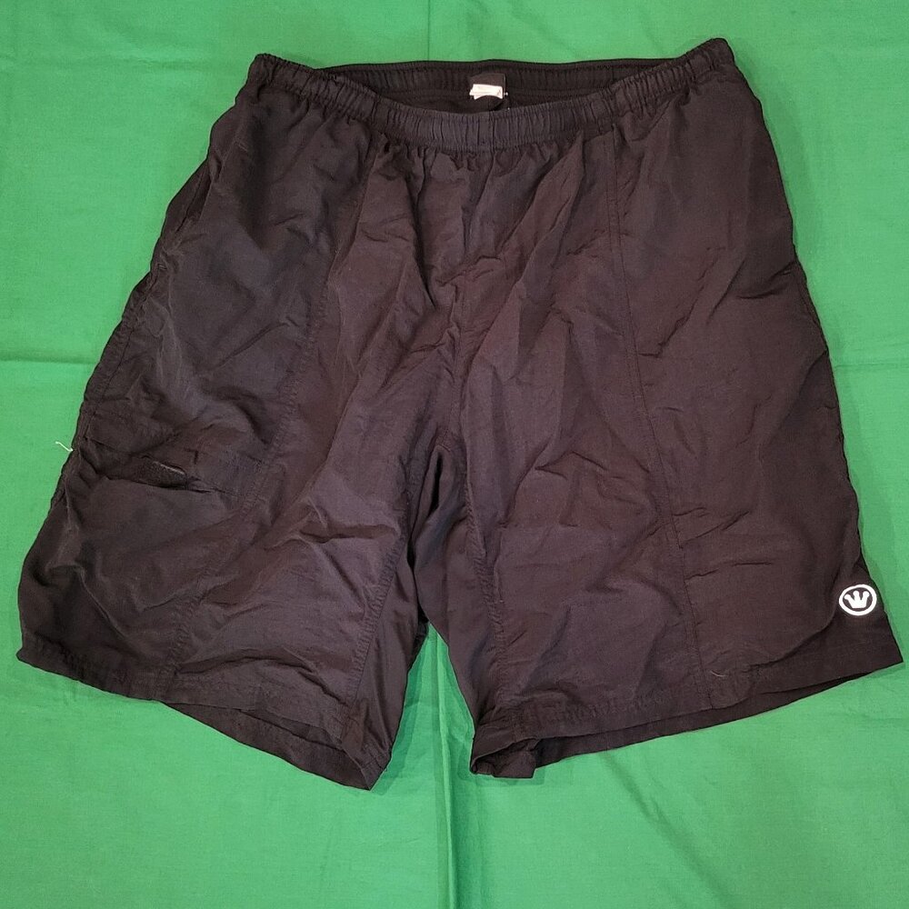 CANARI SAN DIEGO MOUNTAIN TRAIL BAGGY Men XXL‎ Black Biking Cycling 10" Shorts